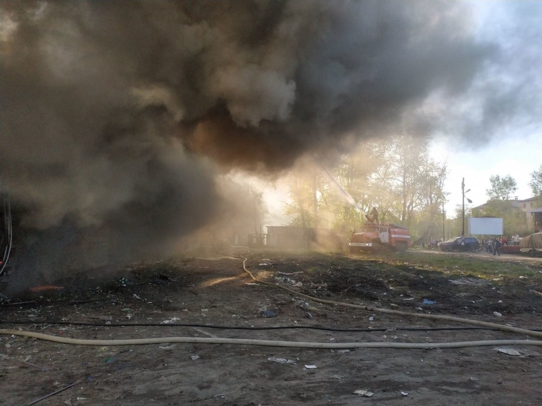 Пожарно-спасательные подразделения выезжали на пожар в Красноборском МР Архангельской области.